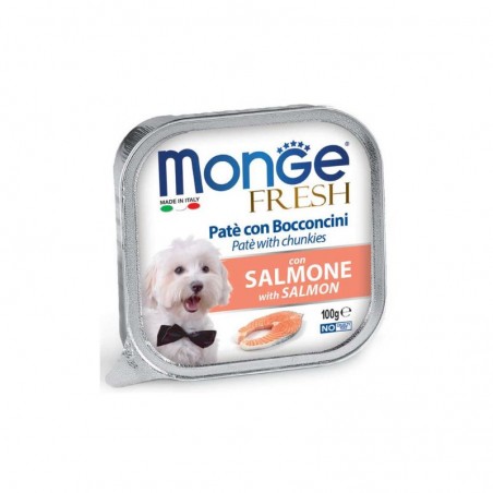 Fresh au Saumon 32 x 100 grs pâtée pour chien