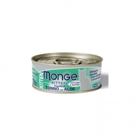 PEZZETTI DI TONNO CON ALOE Boite pour chaton  24x80g