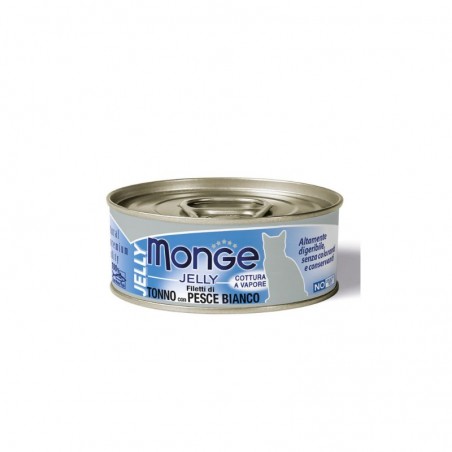 copy of Filetti di Tonno con Pesce Bianco Boite chat Jelly 24x80 grs