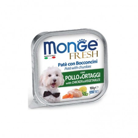 Fresh Poulet-Légumes 100 grs pâtée pour chien à l'unité