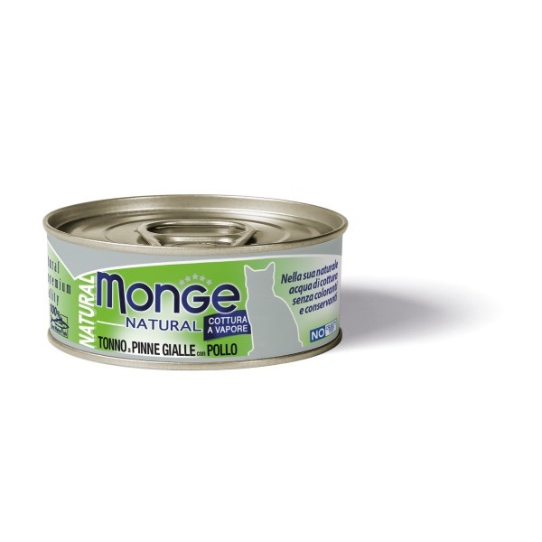 copy of Boite chat TONNO A PINNE GIALLE 24x80g